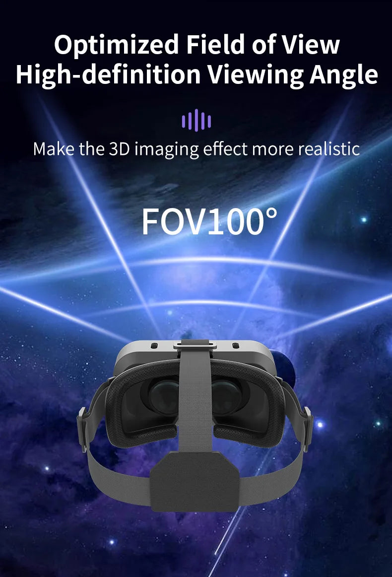 Ochelari mobili 3D VR digitali, potriviti pentru TV, filme si jocuri video .Compatibili cu iOS, Android .Dimensuni suportate: De la 4 la 7,7 inch.