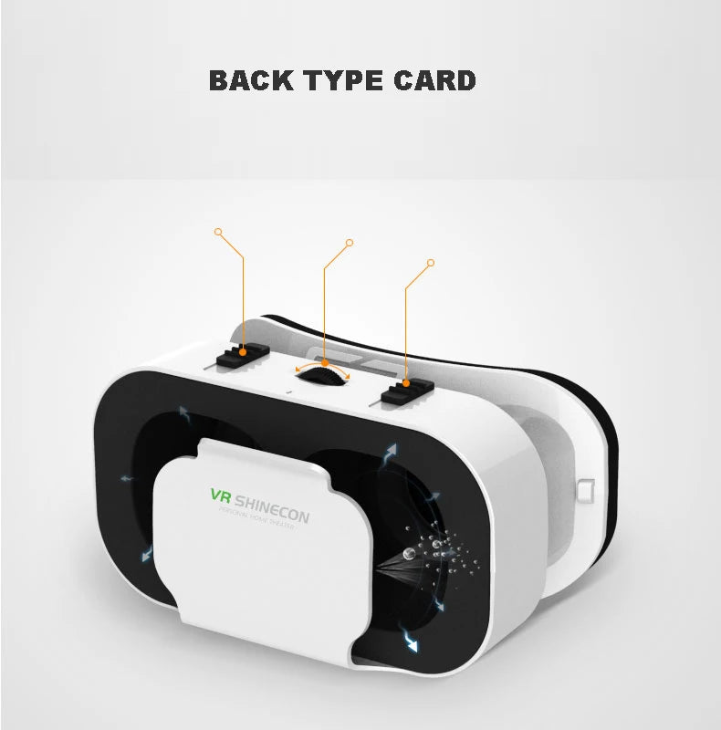 Ochelari mobili 3D VR digitali, potriviti pentru TV, filme si jocuri video .Compatibili cu iOS, Android .Dimensuni suportate: De la 4 la 7,7 inch.