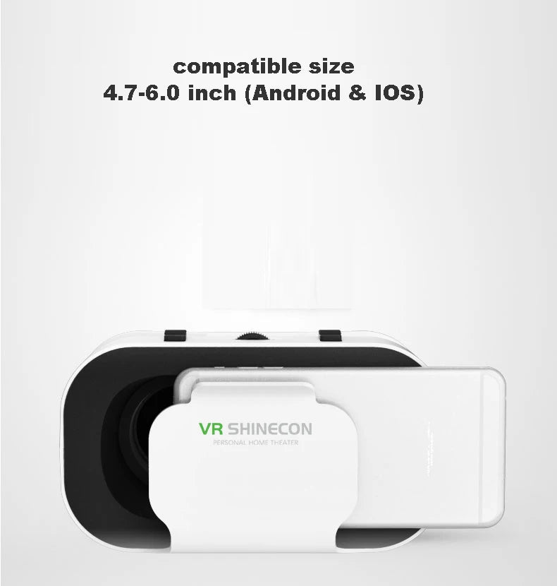 Ochelari mobili 3D VR digitali, potriviti pentru TV, filme si jocuri video .Compatibili cu iOS, Android .Dimensuni suportate: De la 4 la 7,7 inch.