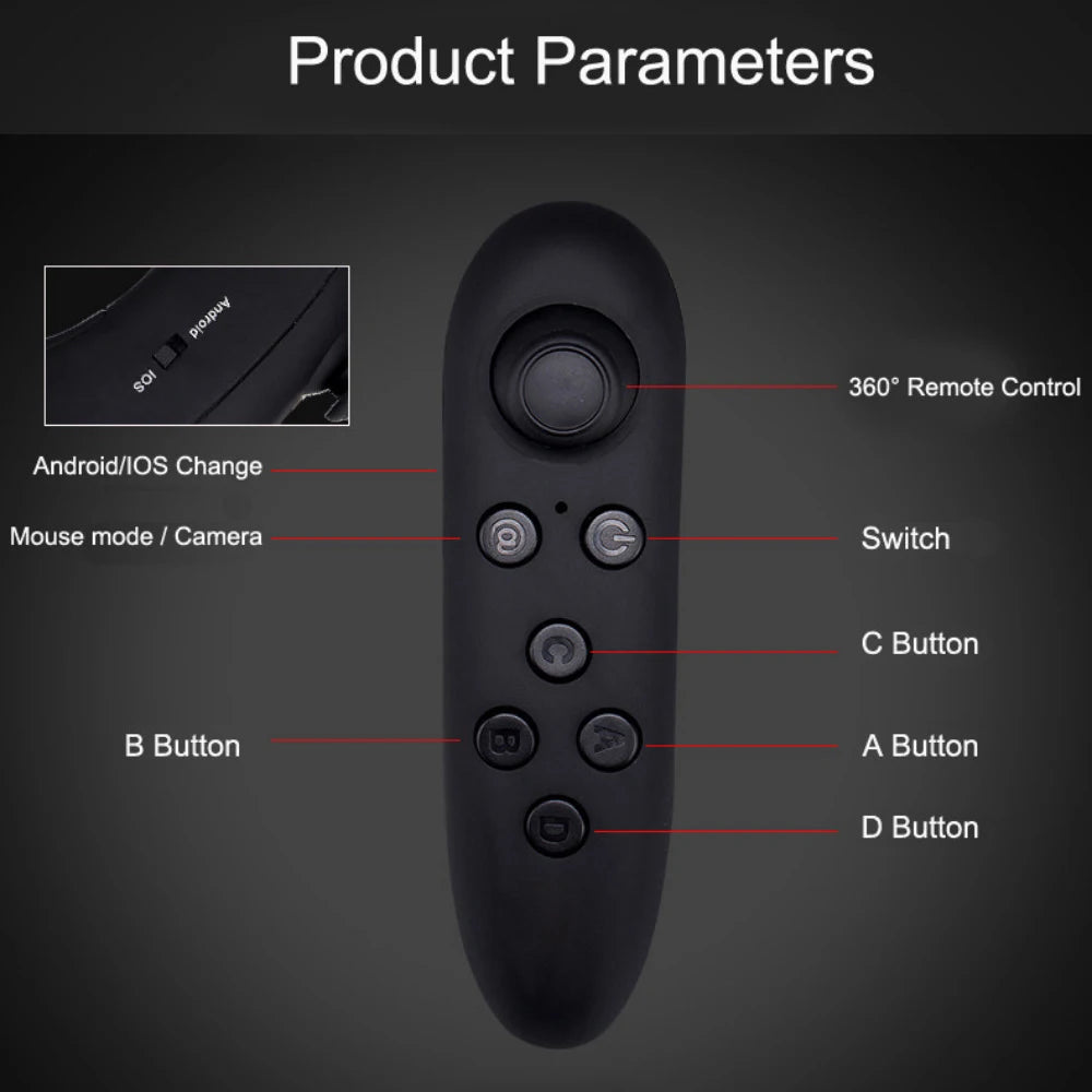 Ochelari mobili 3D VR digitali, potriviti pentru TV, filme si jocuri video .Compatibili cu iOS, Android .Dimensuni suportate: De la 4 la 7,7 inch.