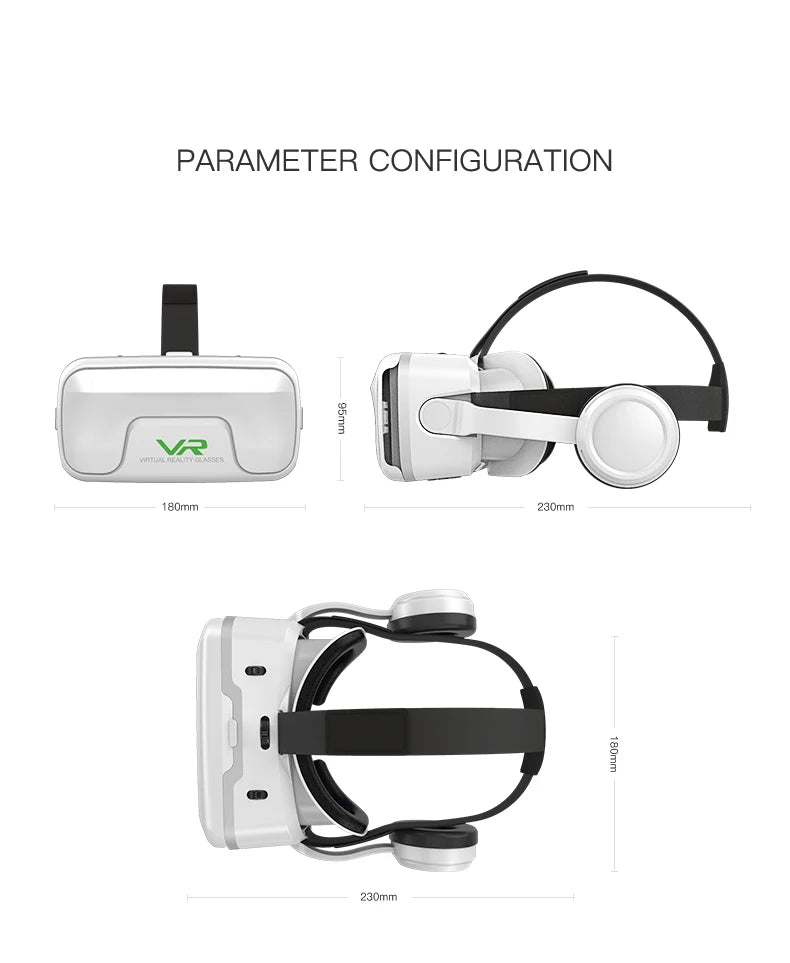 Ochelari mobili 3D VR digitali, potriviti pentru TV, filme si jocuri video .Compatibili cu iOS, Android .Dimensuni suportate: De la 4 la 7,7 inch.