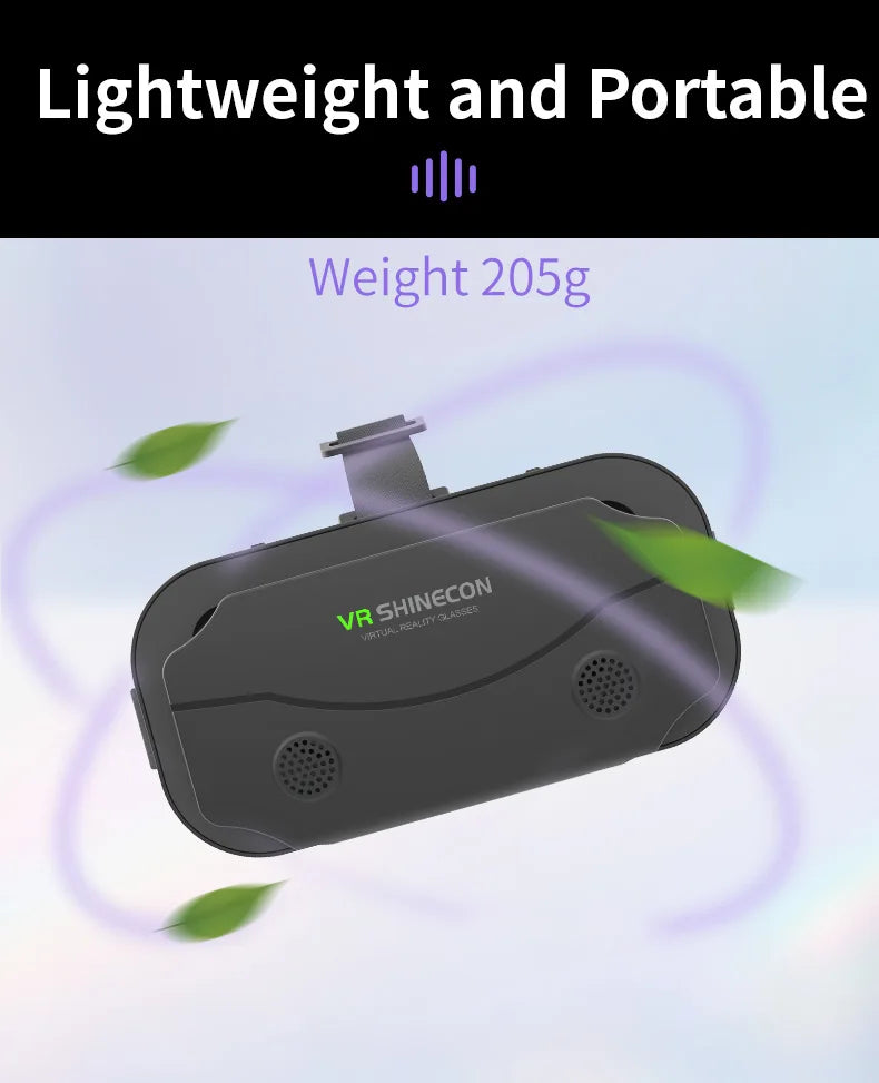 Ochelari mobili 3D VR digitali, potriviti pentru TV, filme si jocuri video .Compatibili cu iOS, Android .Dimensuni suportate: De la 4 la 7,7 inch.