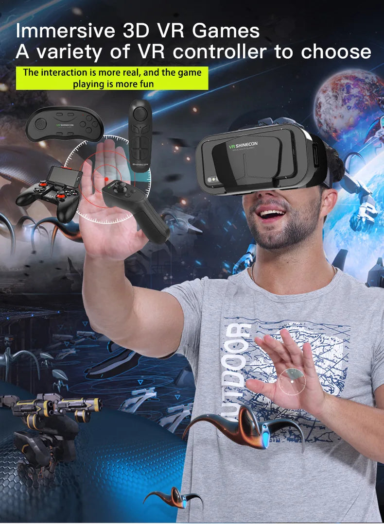 Ochelari mobili 3D VR digitali, potriviti pentru TV, filme si jocuri video .Compatibili cu iOS, Android .Dimensuni suportate: De la 4 la 7,7 inch.