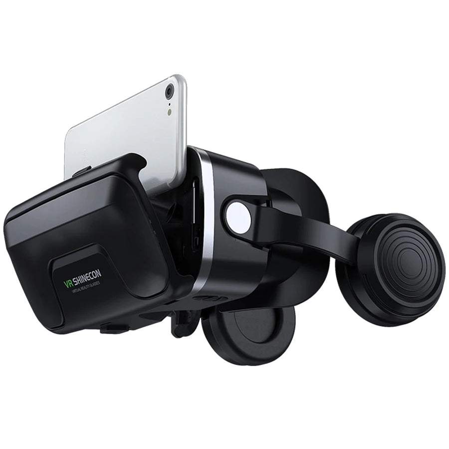 Ochelari mobili 3D VR digitali, potriviti pentru TV, filme si jocuri video .Compatibili cu iOS, Android .Dimensuni suportate: De la 4 la 7,7 inch.