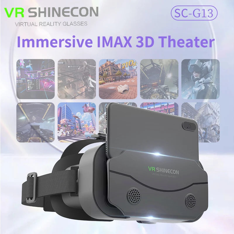 Ochelari mobili 3D VR digitali, potriviti pentru TV, filme si jocuri video .Compatibili cu iOS, Android .Dimensuni suportate: De la 4 la 7,7 inch.