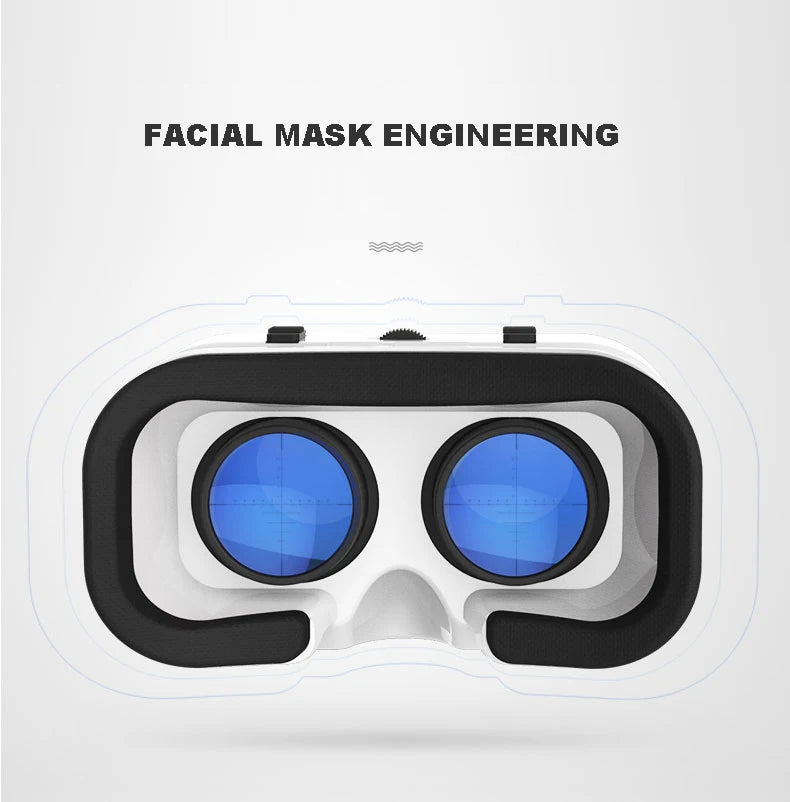 Ochelari mobili 3D VR digitali, potriviti pentru TV, filme si jocuri video .Compatibili cu iOS, Android .Dimensuni suportate:  De la 4 la 7,7 inch.