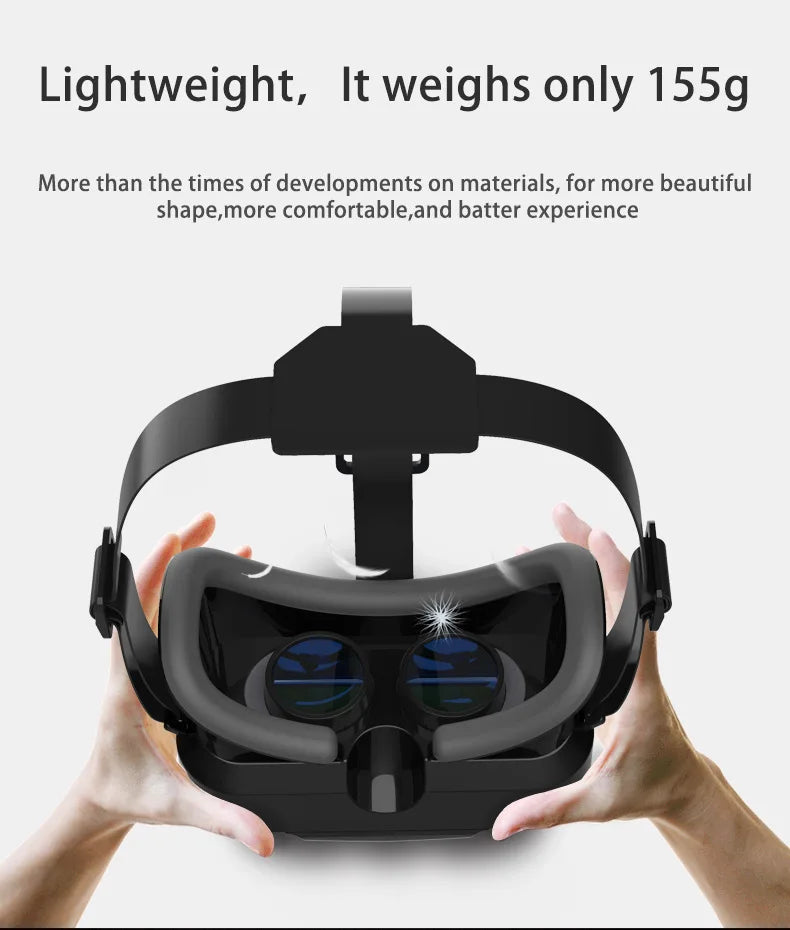 Ochelari mobili 3D VR digitali, potriviti pentru TV, filme si jocuri video .Compatibili cu iOS, Android .Dimensuni suportate:  De la 4 la 7,7 inch.